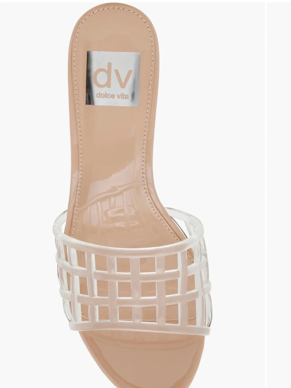 Dolce Vita NEW Cristoff Clear heels sz 8